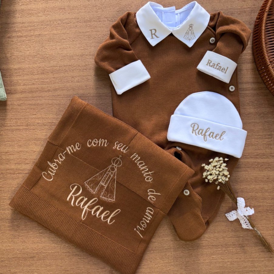 Saída Maternidade Encanto Caramelo